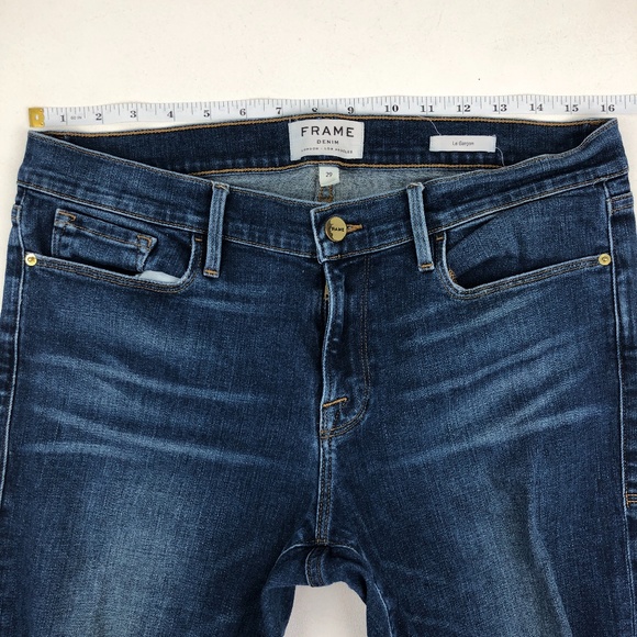 FRAME DENIM le Garcon distressed Jeans - Picture 4 of 9